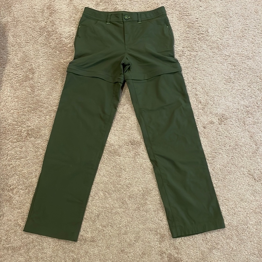 L.L.Bean Unisex Kids Zip-Off Shorts Pants